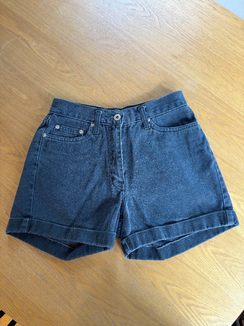 Vintage AT Denim Cuffed Shorts